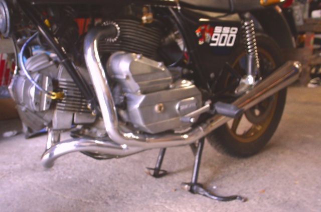 Ducati Darmah 900 Exhaust system